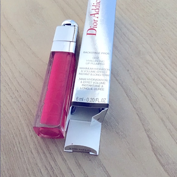 Dior Addict backstage pro lip maximizer hyaluronic lip plumper 007 Raspberry new - Picture 3 of 3